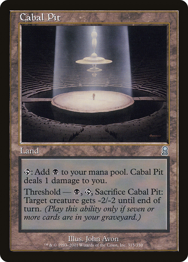 Cabal Pit [Odyssey]-1