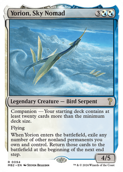 Yorion, Sky Nomad (White Border) [Mystery Booster 2]-1