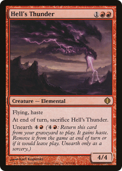 Hell's Thunder [Shards of Alara]-1