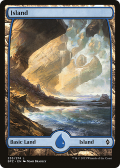 Island (255) (Full Art) [Battle for Zendikar]-1