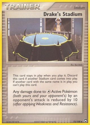 Drake's Stadium (72/108) [EX: Power Keepers]-1
