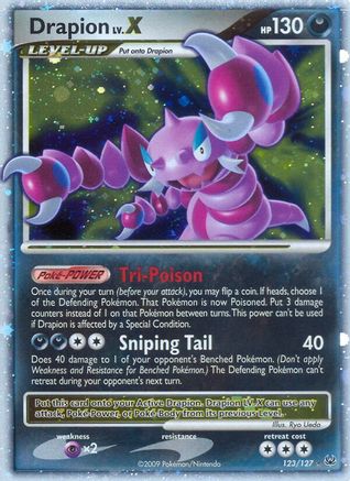 Drapion LV.X (123/127) [Platinum: Base Set]-1