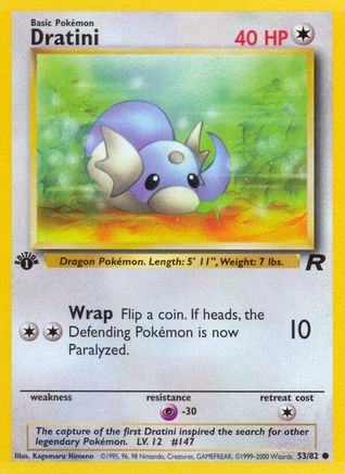Dratini (53/82) [Team Rocket 1st Edition]-1