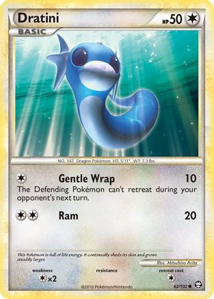 Dratini (62/102) [HeartGold & SoulSilver: Triumphant]-1