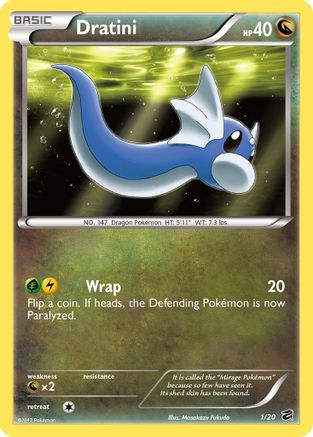 Dratini (1/20) [Black & White: Dragon Vault]-1