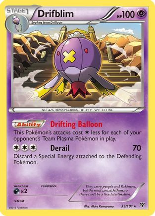 Drifblim (35/101) [Black & White: Plasma Blast]-1