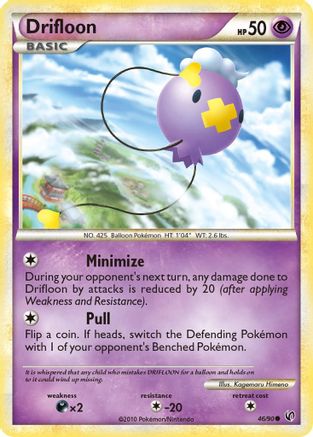 Drifloon (46/90) [HeartGold & SoulSilver: Undaunted]-1