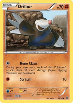 Drilbur (54/98) [Black & White: Emerging Powers]-1