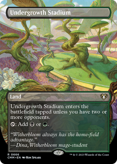 Undergrowth Stadium (Borderless) (CMM-666) - Commander Masters (Borderless)-1