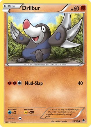 Drilbur (55/98) [Black & White: Emerging Powers]-1