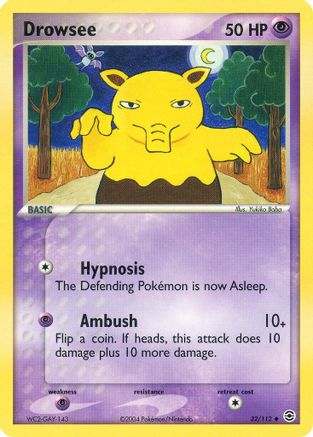 Drowzee (32/112) [EX: FireRed & LeafGreen]-1