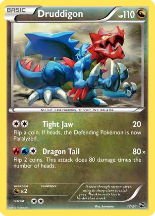 Druddigon (17/20) [Black & White: Dragon Vault]-1