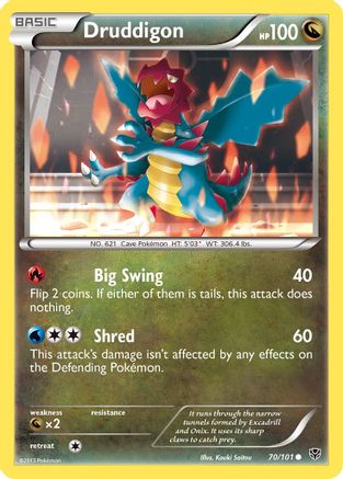 Druddigon (70/101) [Black & White: Plasma Blast]-1