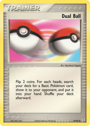 Dual Ball (72/95) [EX: Team Magma vs Team Aqua]-1