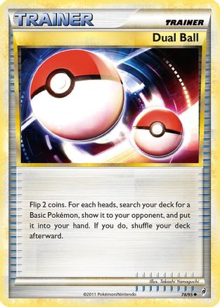 Dual Ball (78/95) [HeartGold & SoulSilver: Call of Legends]-1