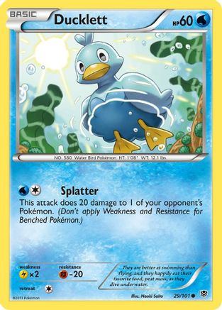 Ducklett (29/101) [Black & White: Plasma Blast]-1