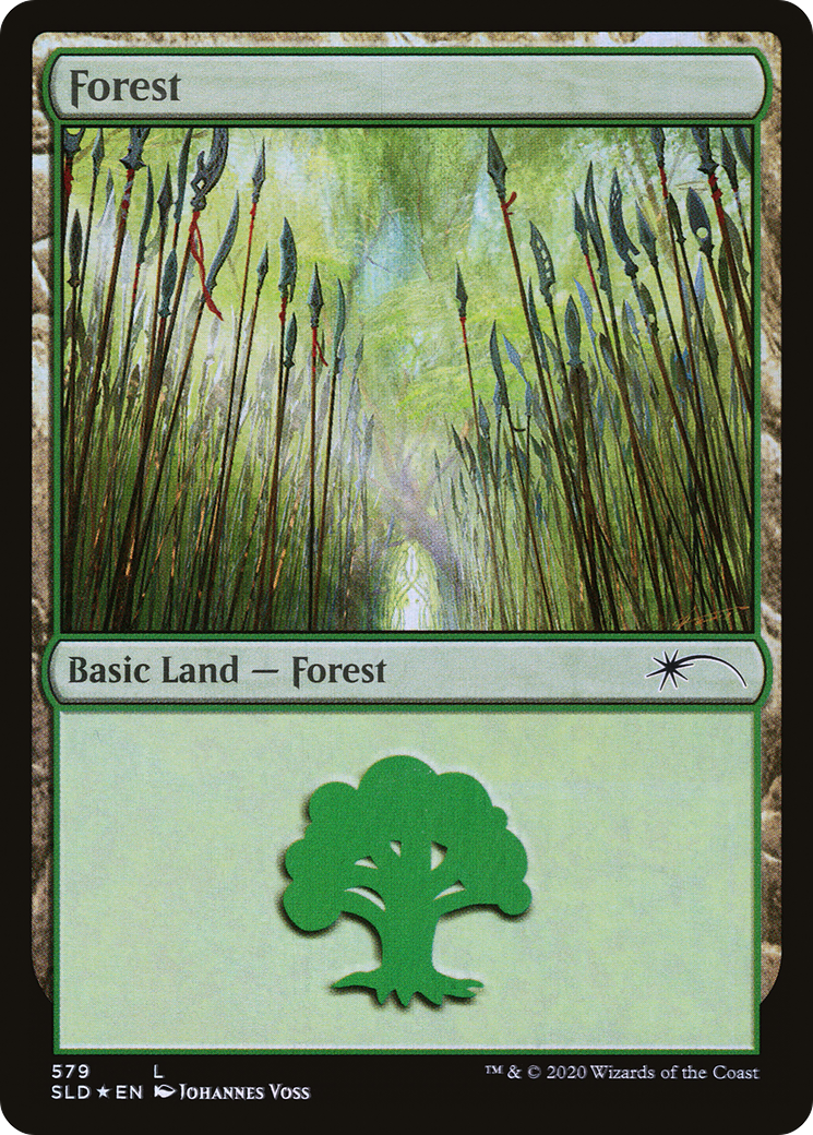 Forest (Elves) (579) [Secret Lair Drop Promos]-1