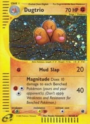 Dugtrio (10/165) [Expedition: Base Set]-1