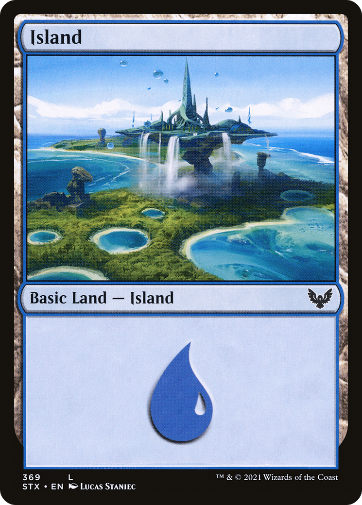 Island (369) [Strixhaven: School of Mages]-1