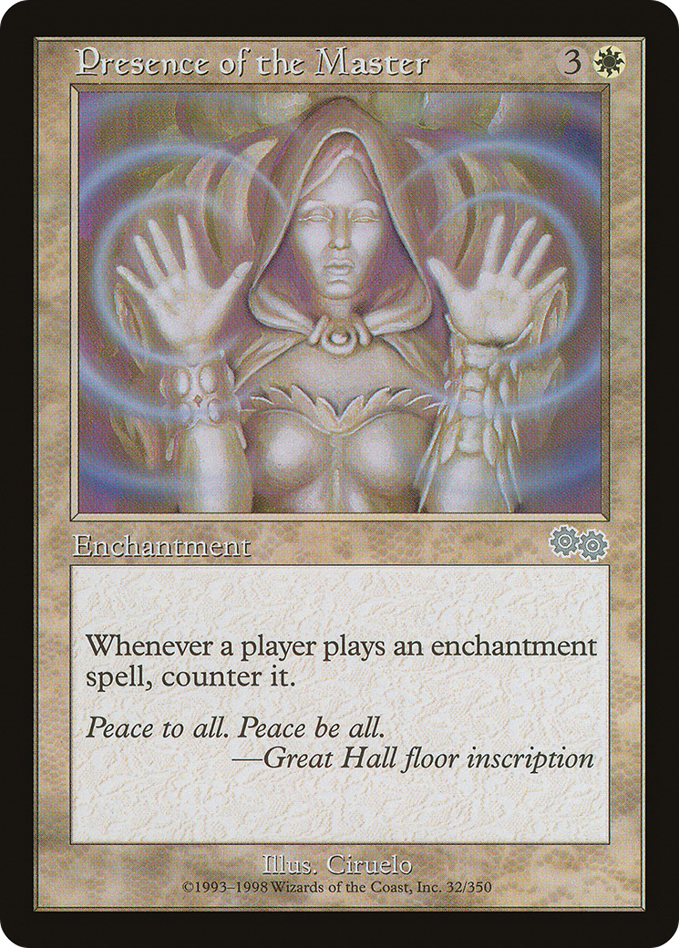 Presence of the Master [Urza's Saga]-1