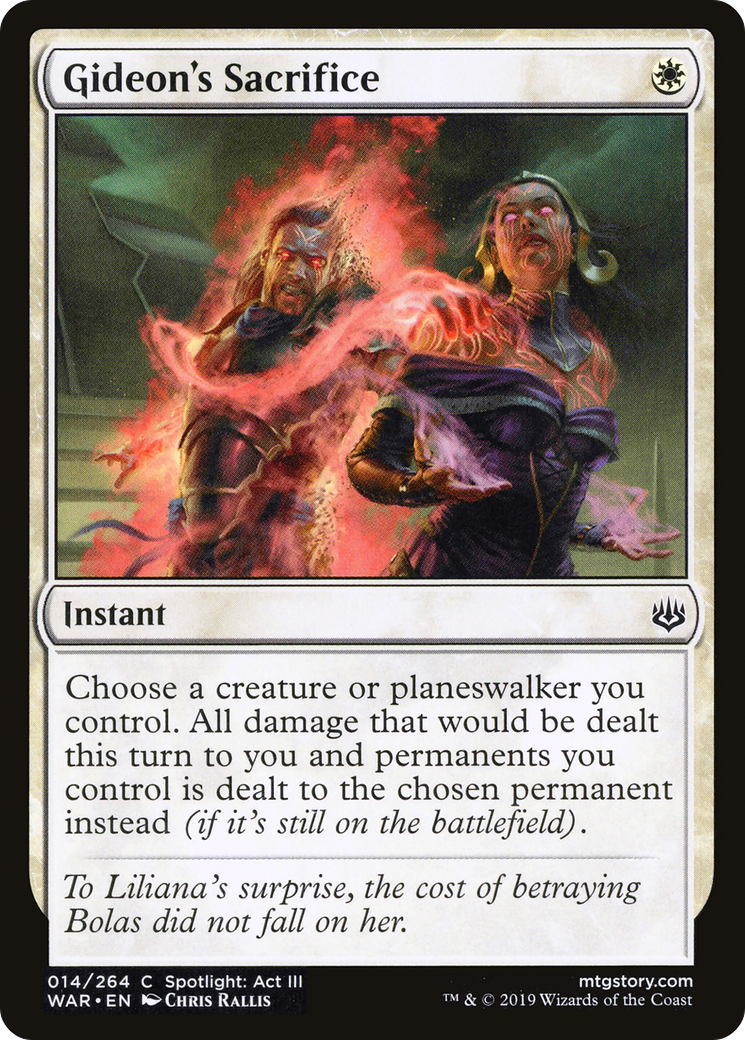 Gideon's Sacrifice [War of the Spark]-1