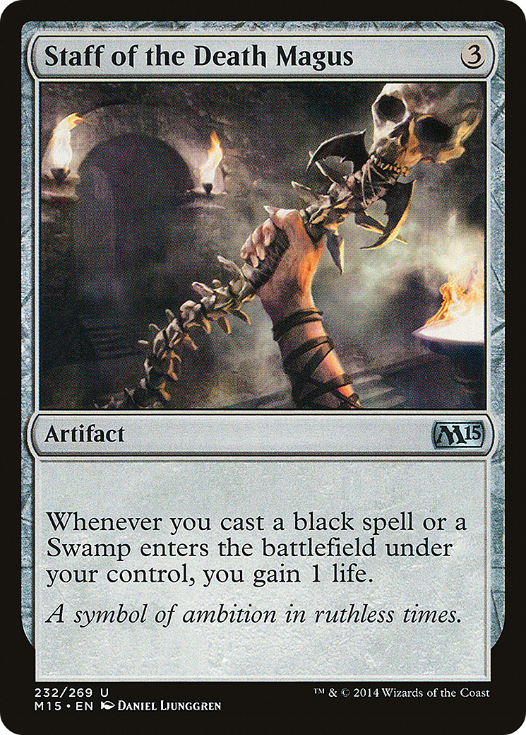 Staff of the Death Magus [Magic 2015]-1