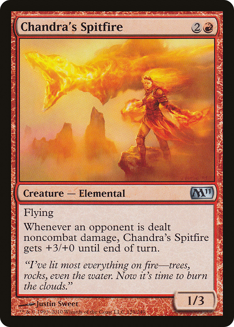 Chandra's Spitfire [Magic 2011]-1