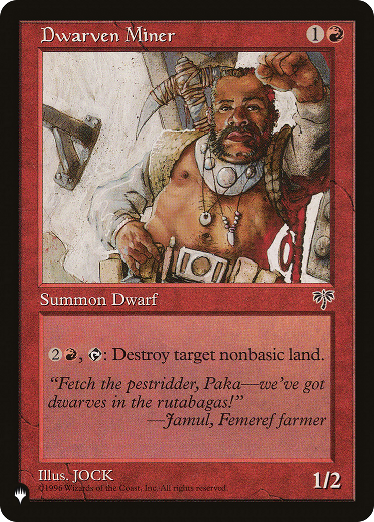 Dwarven Miner [The List]-1