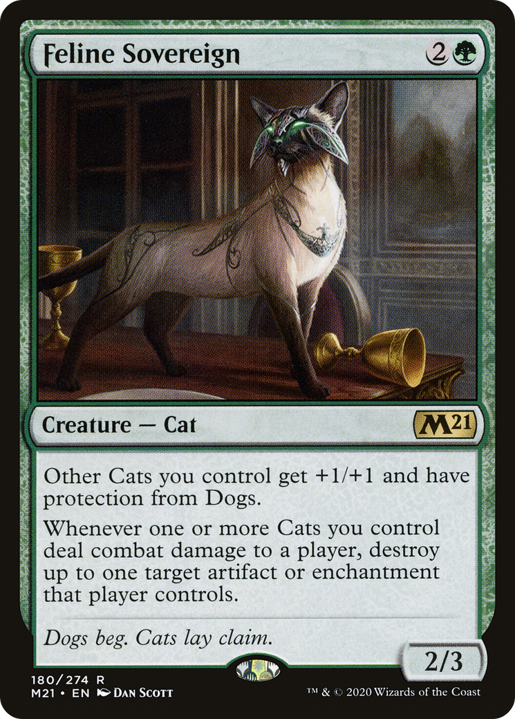 Feline Sovereign [Core Set 2021]-1