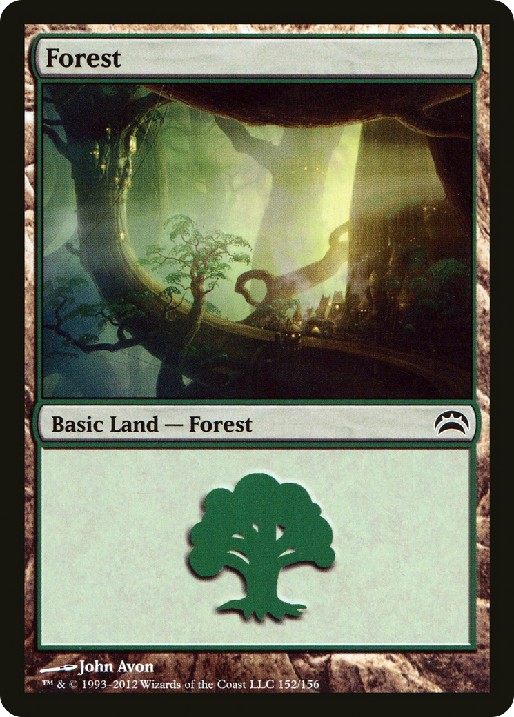 Forest (152) [Planechase 2012]-1