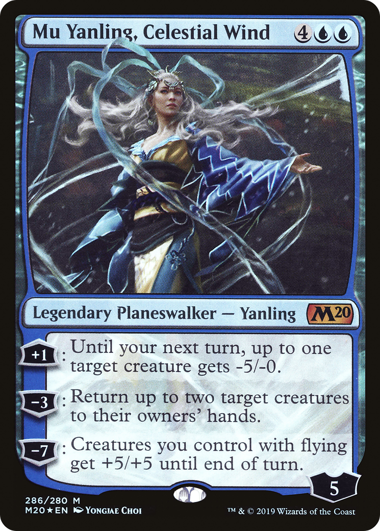 Mu Yanling, Celestial Wind [Core Set 2020]-1