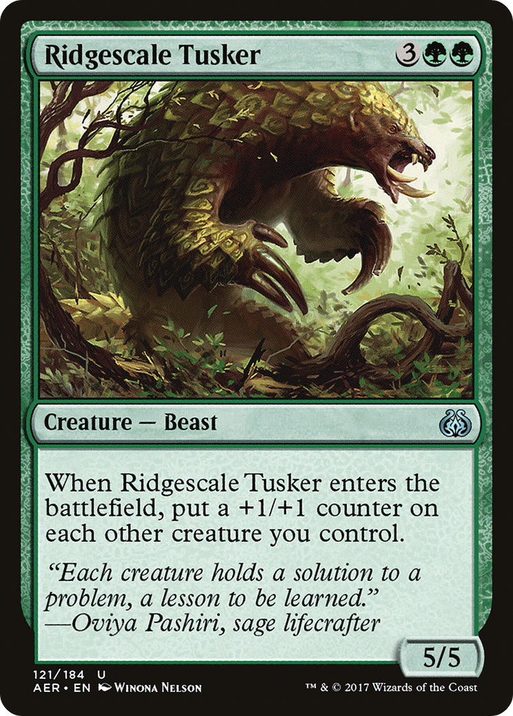 Ridgescale Tusker [Aether Revolt]-1
