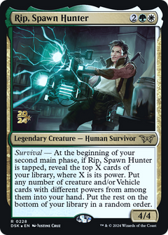 Rip, Spawn Hunter [Duskmourn: House of Horror Prerelease Promos]-1