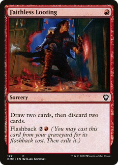 Faithless Looting [Dominaria United Commander]-1