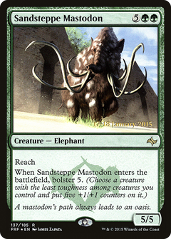 Sandsteppe Mastodon [Fate Reforged Prerelease Promos]-1