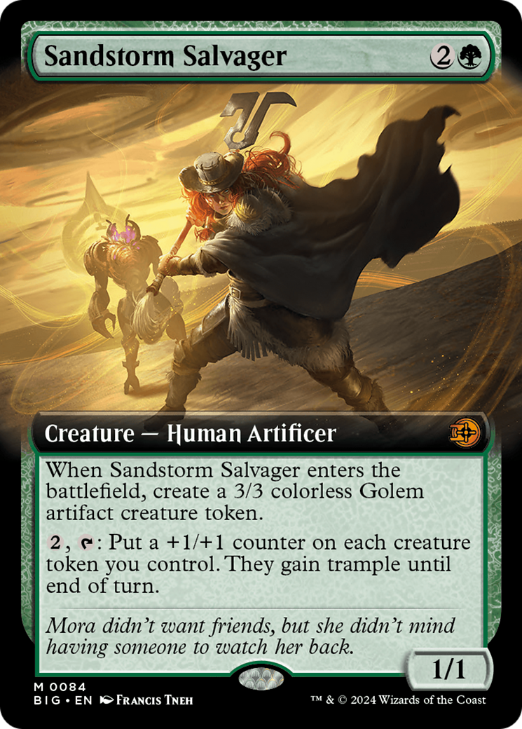 Sandstorm Salvager (Extended Art) [Outlaws of Thunder Junction: The Big Score]-1