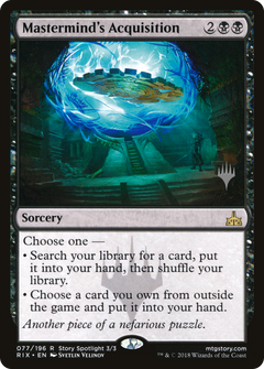 Mastermind's Acquisition (Promo Pack) [Rivals of Ixalan Promos]-1