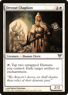 Devout Chaplain [Avacyn Restored]-1
