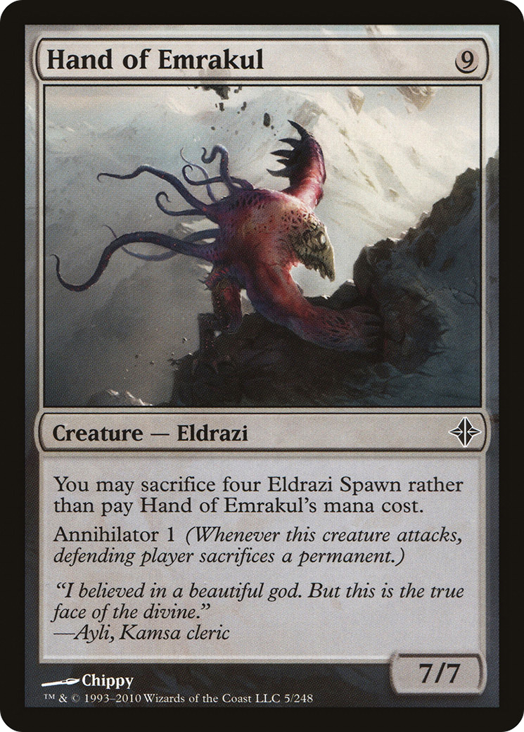 Hand of Emrakul [Rise of the Eldrazi]-1