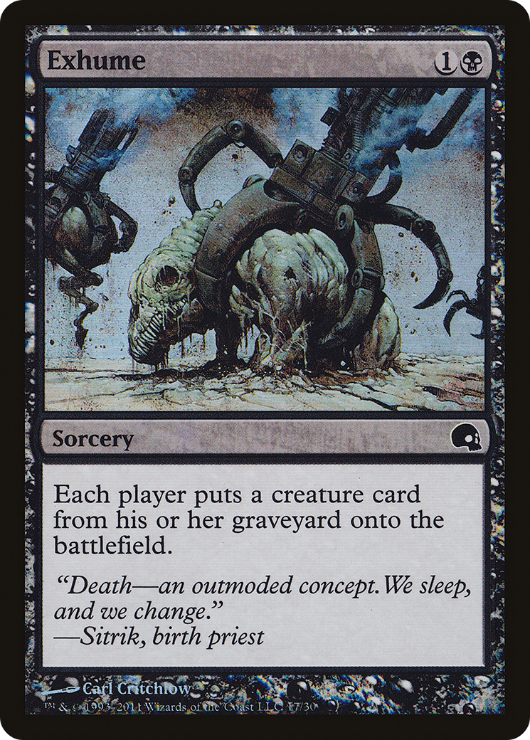 Exhume [Premium Deck Series: Graveborn]-1