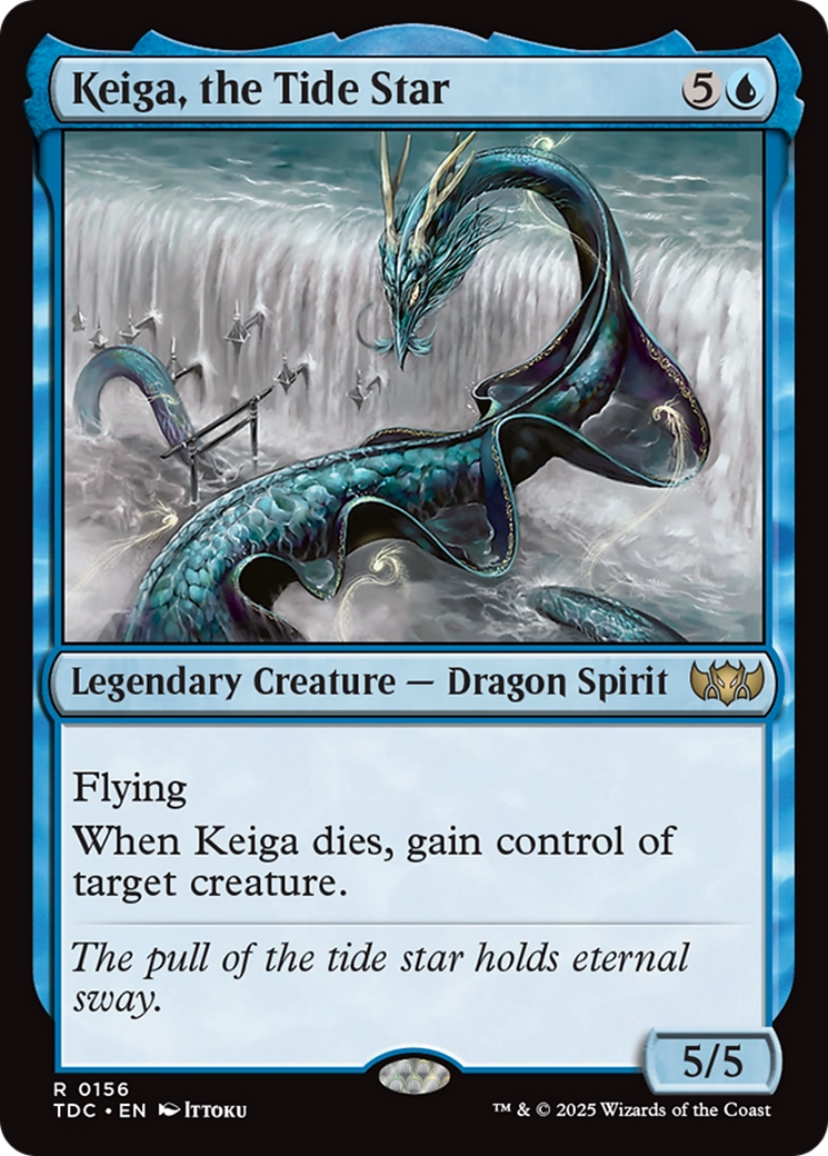 Keiga, the Tide Star [Tarkir: Dragonstorm Commander]-1