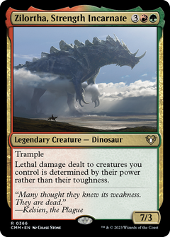 Zilortha, Strength Incarnate (CMM-366) - Commander Masters Foil-1