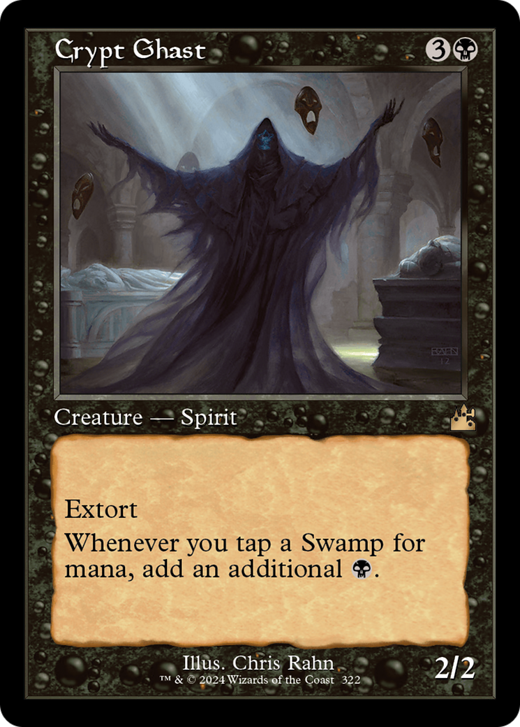 Crypt Ghast (Retro Frame) [Ravnica Remastered]-1