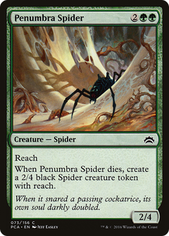 Penumbra Spider [Planechase Anthology]-1