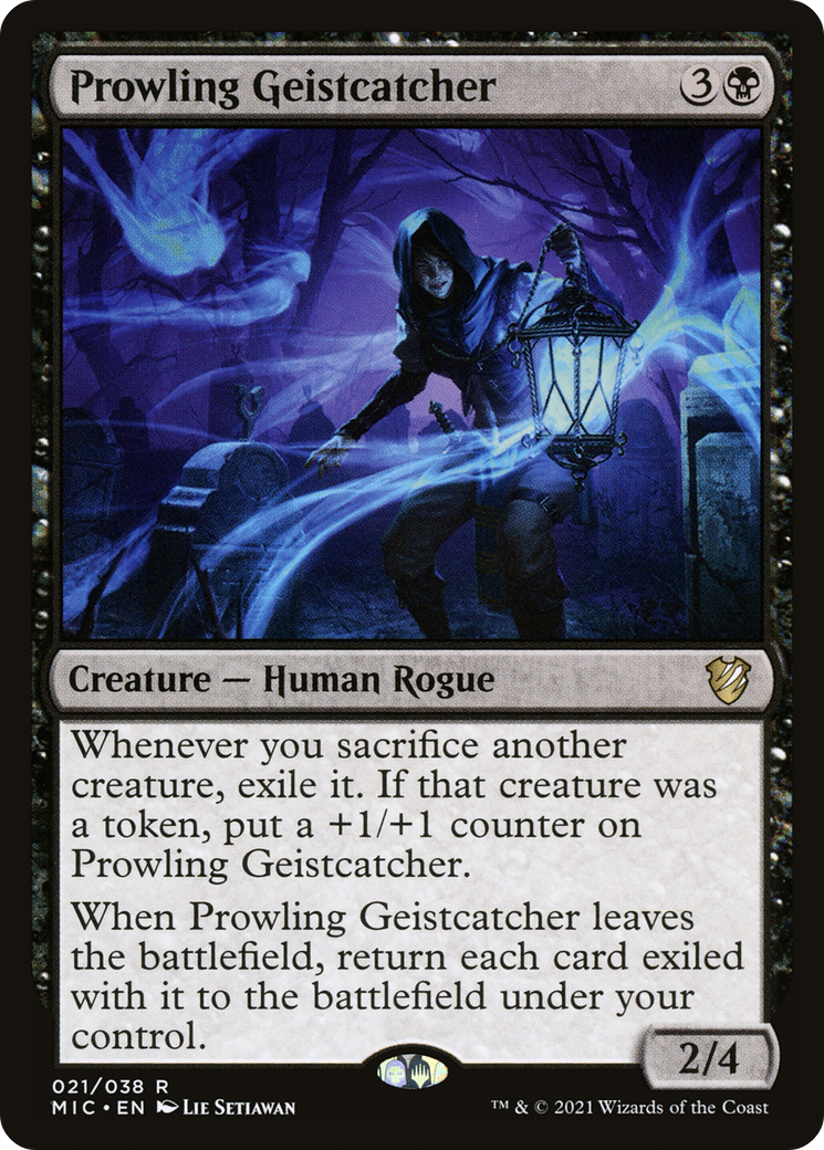 Prowling Geistcatcher [Innistrad: Midnight Hunt Commander]-1