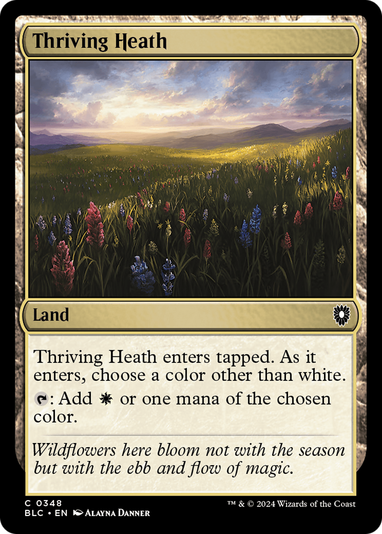 Thriving Heath [Bloomburrow Commander]-1