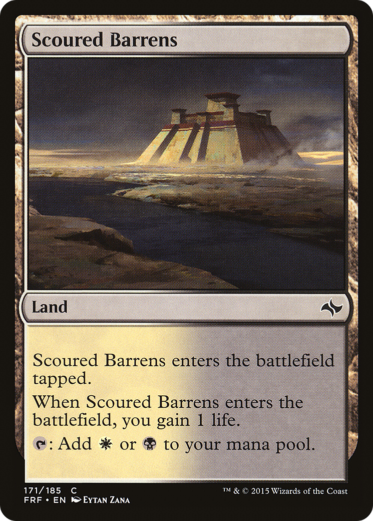 Scoured Barrens [Fate Reforged]-1