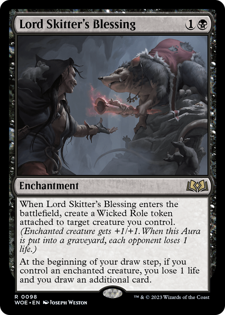 Lord Skitter's Blessing [Wilds of Eldraine]-1