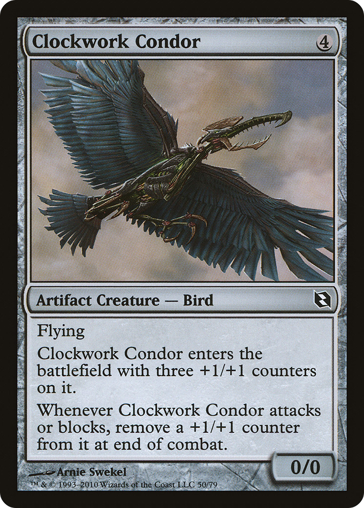 Clockwork Condor [Duel Decks: Elspeth vs. Tezzeret]-1