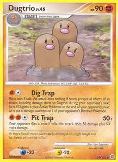 Dugtrio (24/132) [Diamond & Pearl: Secret Wonders]-1
